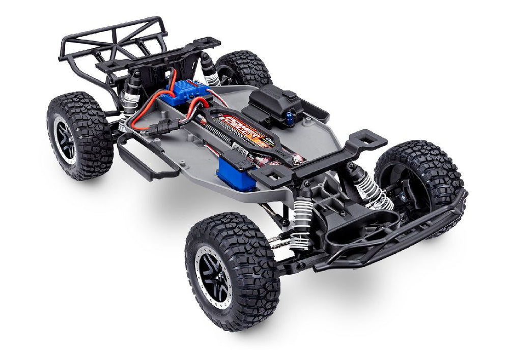 TRA58234-8BLUEX Traxxas 1/10 Slash XL-5 2wd RTR (B&W Incl) - BlueX**Sold Separately for the best run time you will need part# Tra2992***