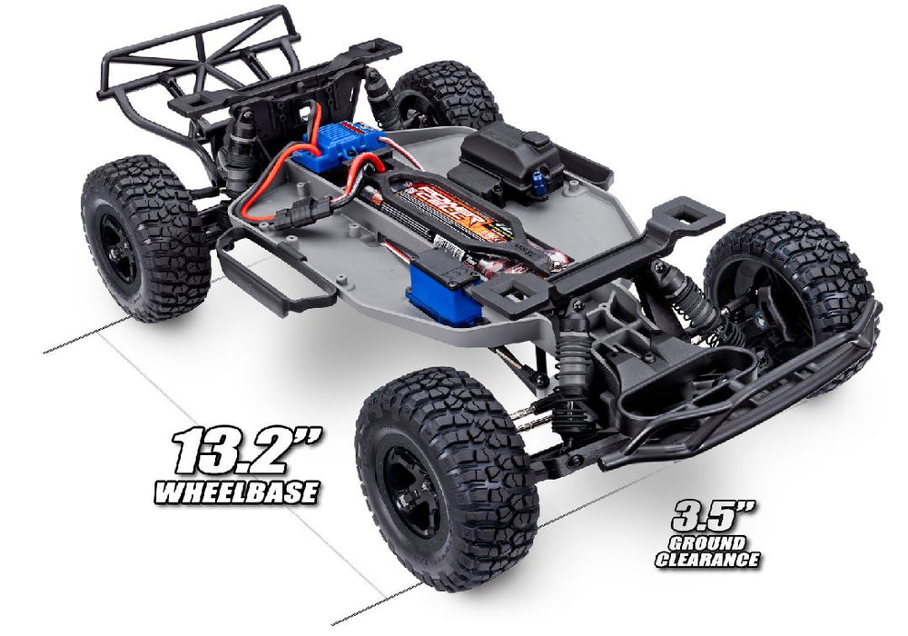 TRA58234-8BLUEX Traxxas 1/10 Slash XL-5 2wd RTR (B&W Incl) - BlueX**Sold Separately for the best run time you will need part# Tra2992***