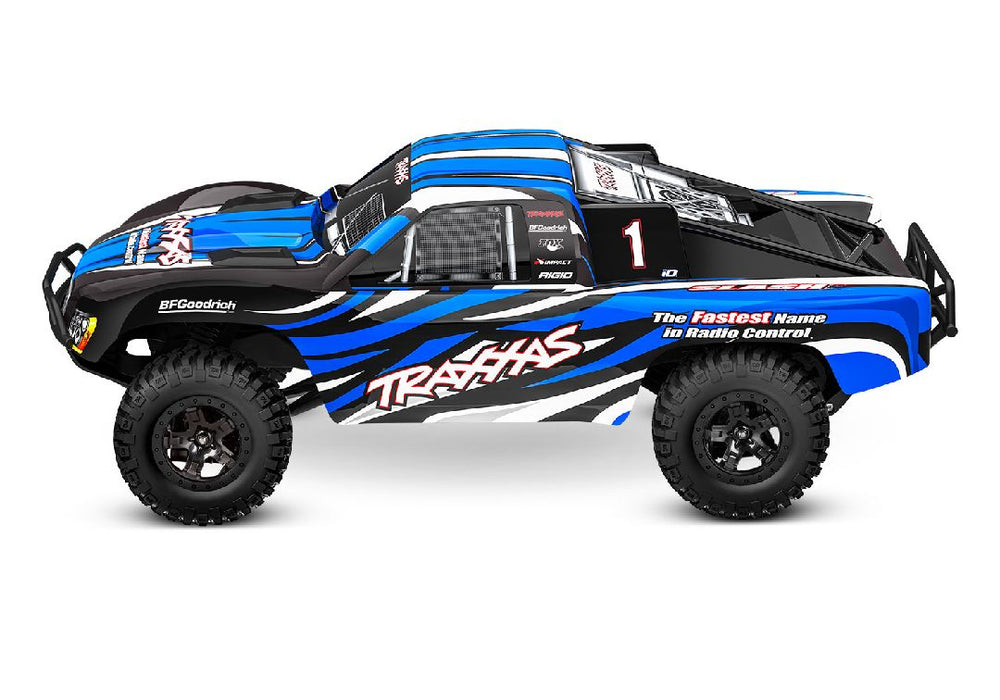 TRA58234-8BLUEX Traxxas 1/10 Slash XL-5 2wd RTR (B&W Incl) - BlueX**Sold Separately for the best run time you will need part# Tra2992***
