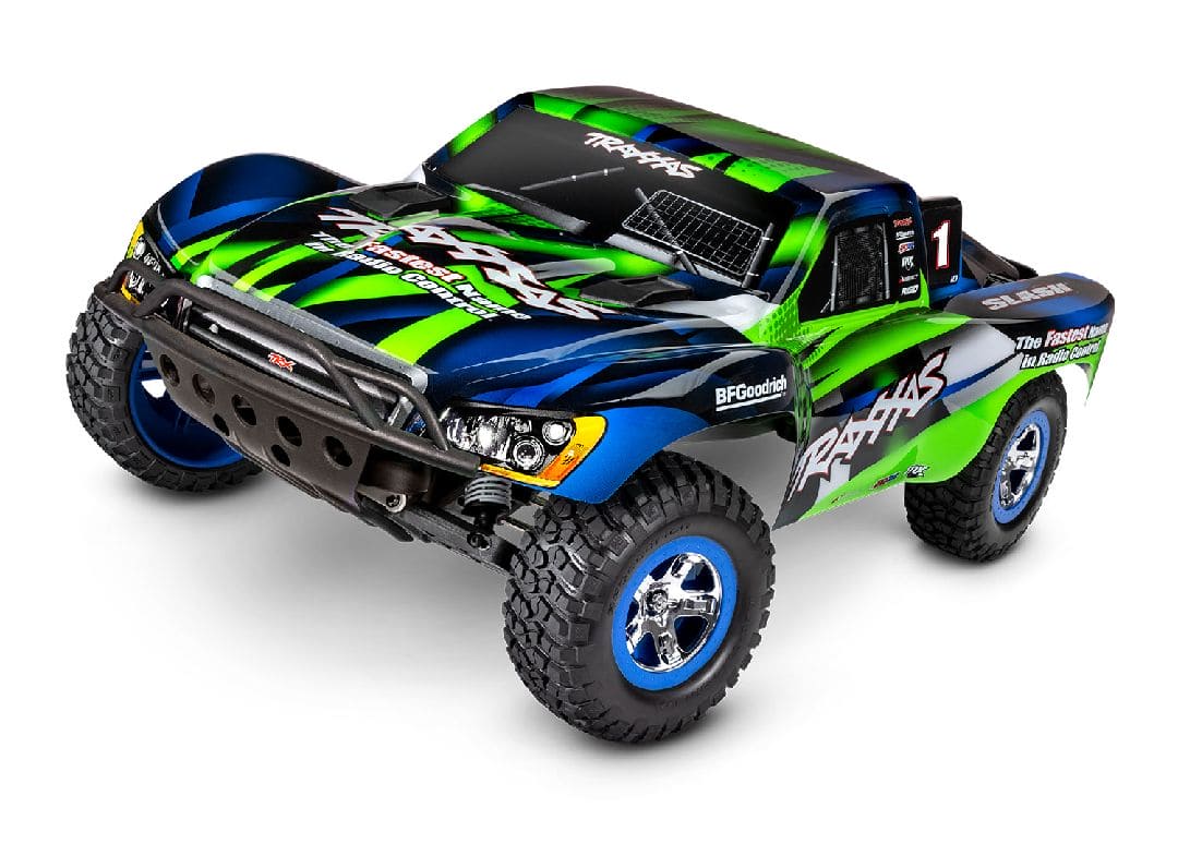 TRA58234-8GREEN Traxxas 1/10 Slash ExtremeHD 2wd RTR - Green **QUCK CH