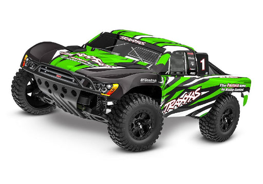 TRA58234-8GREENX Traxxas 1/10 Slash XL-5 2wd RTR (B&W Incl) - GreenX **Sold Separately for the best run time you will need part# Tra2992***