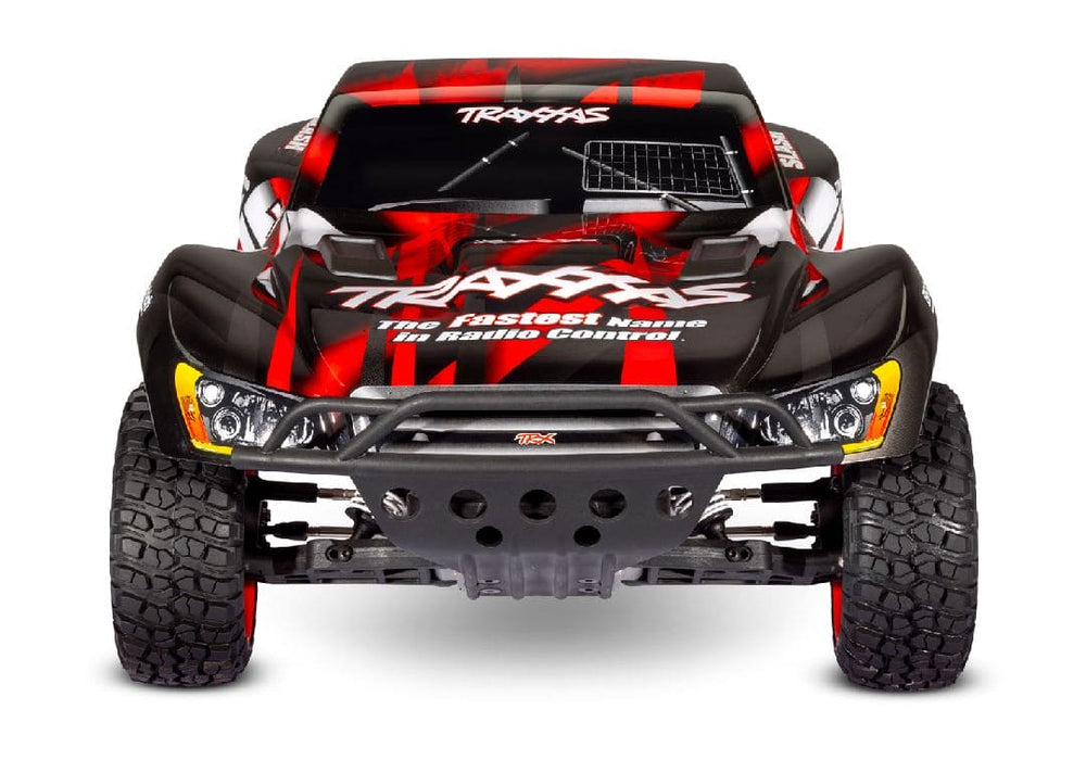 TRA58234-8RED Traxxas 1/10 Slash ExtremeHD 2wd RTR - Red**QUCK CHARGER &LONG RUN TIME BATTERY ORDER PART # TRA2992**