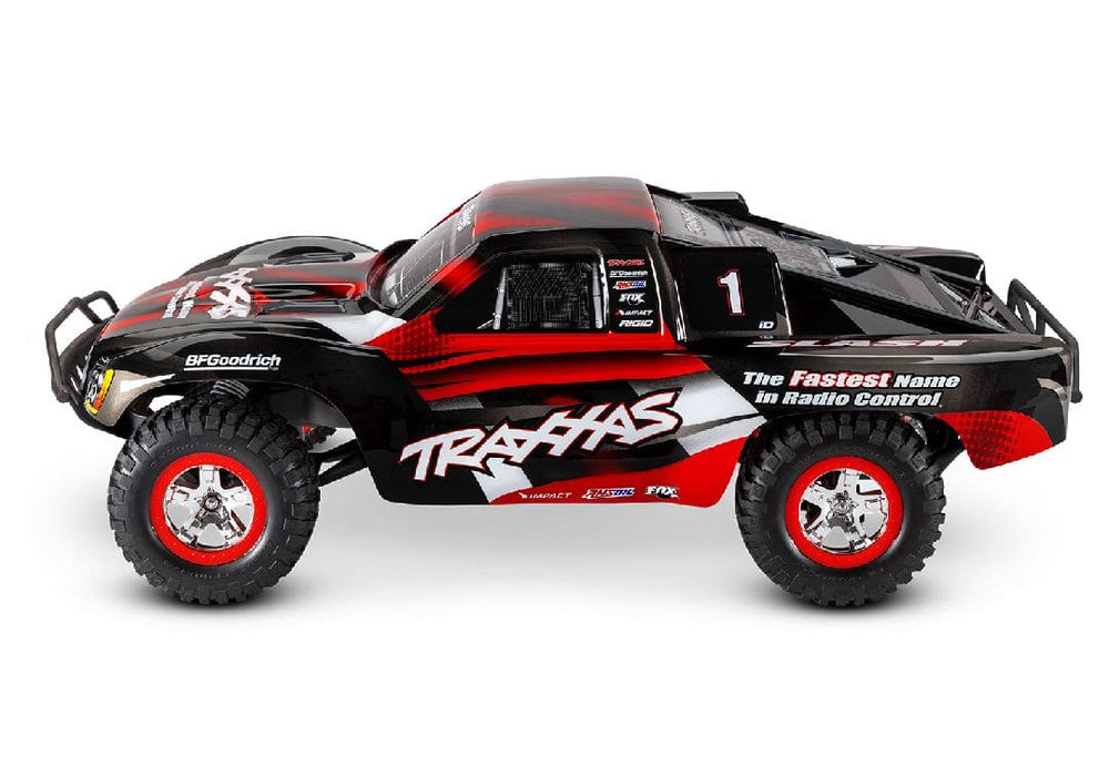 TRA58234-8RED Traxxas 1/10 Slash ExtremeHD 2wd RTR - Red**QUCK CHARGER &LONG RUN TIME BATTERY ORDER PART # TRA2992**
