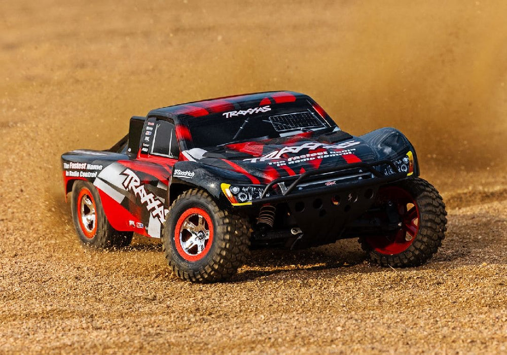 TRA58234-8RED Traxxas 1/10 Slash ExtremeHD 2wd RTR - Red**QUCK CHARGER &LONG RUN TIME BATTERY ORDER PART # TRA2992**