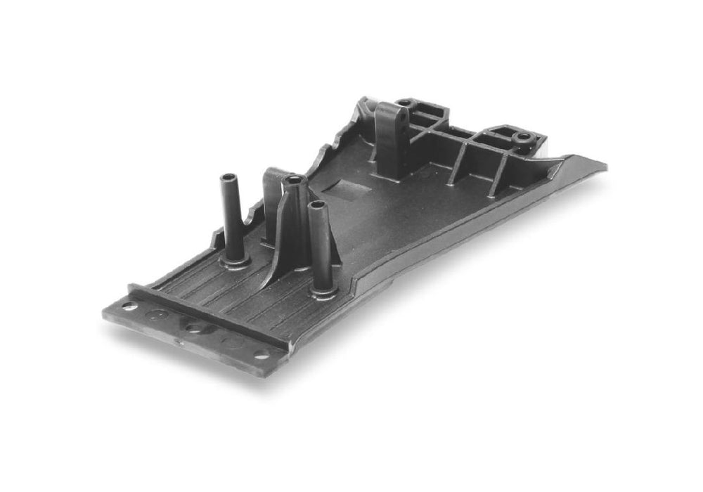 TRA5831-DGRY Traxxas Lower Chassis, Low CG - Charcoal Gray