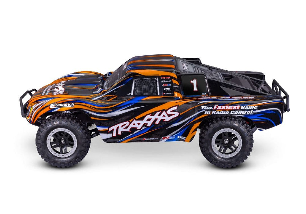 TRA58334-4 ORANGE 1/10 Slash 2WD, BL-2s HD Brushless, Clipless - Orange**Free battery charger with the purchase of this truck. Please add TRA2827X and TRA2920 to your order  to get it free.** if you order from this promotion it is final sale