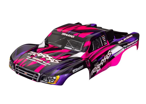 TRA5851P Traxxas Body, Slash 2WD Pink (Painted, Decals Applied)