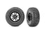 TRA5883-BLK Traxxas SCT Black Split-Spoke & BFG Tires 4WD F/R, 2WD R (2)