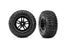 TRA5885-BLK Traxxas SCT Black Split-Spoke Wheels & BFG Tires 2WD F (2)
