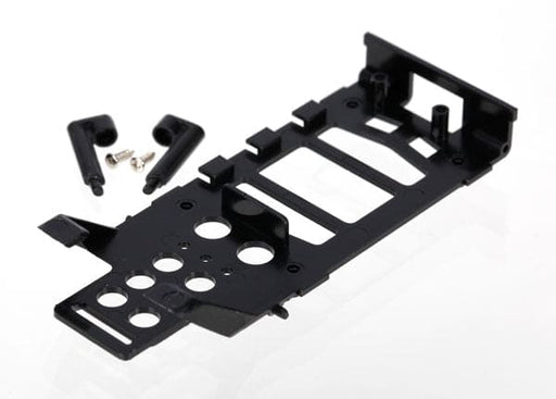 TRA6326 Traxxas Main Frame, Battery Holder (1)/ Canopy Mounting Posts (2