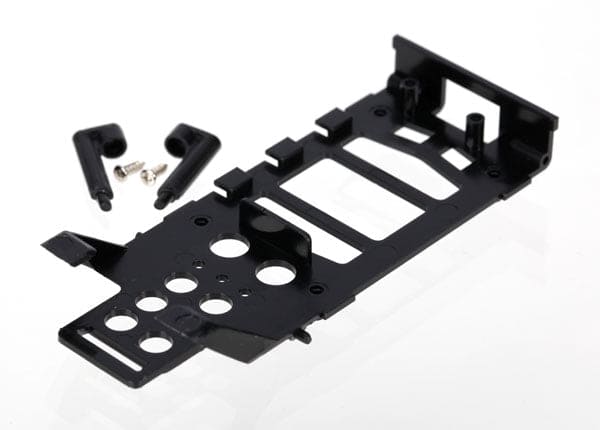 TRA6326 Traxxas Main Frame, Battery Holder (1)/ Canopy Mounting Posts (2