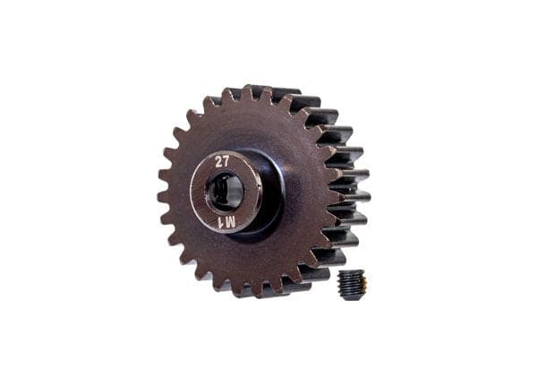 TRA6480R Traxxas Gear, 27-T pinion (1.0 metric pitch) (fits 5mm shaft)