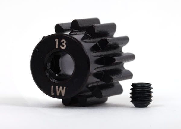 TRA6483X Traxxas Gear, 13-T pinion (1.0 metric pitch) (fits 5mm shaft)/ s