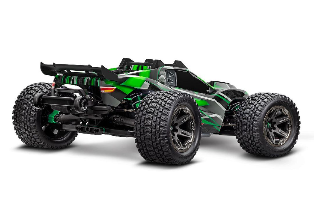 TRA67097-4 Traxxas Rustler 4X4 Ultimate - Green * **Sold Separately you will need TRA2970-3S to run this truck