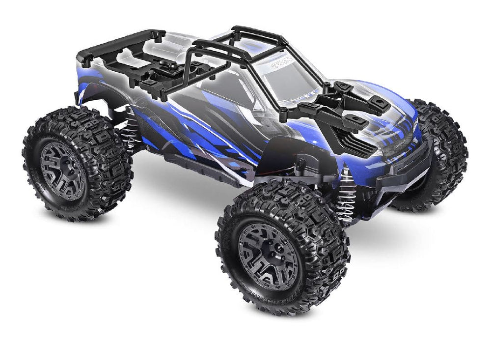 TRA67154-4BLUE Traxxas Stampede 1/10 4X4 Brushless Monster Truck RTR - Blue **Free battery charger with the purchase of this truck. Please add TRA2827X and TRA2920 to your order  to get it free.** if you order from this promotion it is final sale
