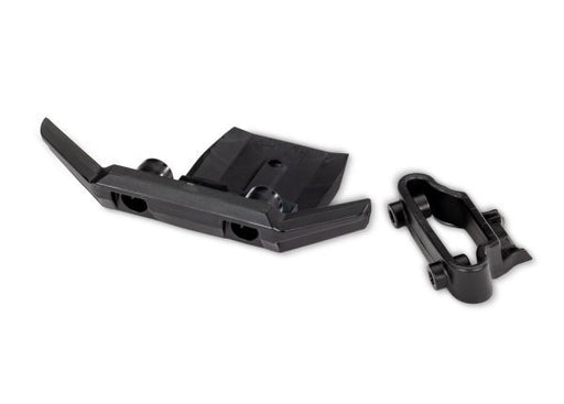 TRA6736-BLK Traxxas Bumper, Front/ Bumper Support