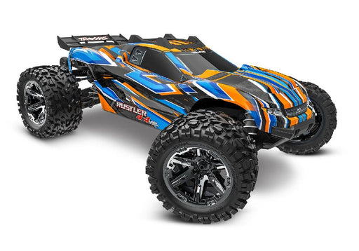 TRA67376-4ORANGE Traxxas Rustler VXL Brushless 4X4 1/10 Stadium Truck - Orange **SOLD SEPARATELY AND REQUIRED ORDER PART # TRA2970-3S**
