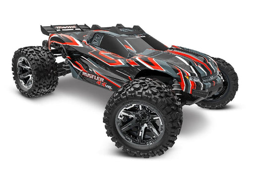 TRA67376-4RED Traxxas Rustler VXL Brushless 4X4 1/10 Stadium Truck - Red**SOLD SEPARATELY AND REQUIRED ORDER PART # TRA2970-3S**