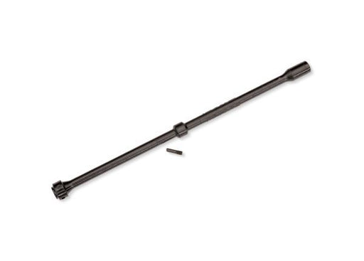 TRA6767X Traxxas Driveshaft, Center, Plastic/Screw Pin - Black