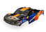 TRA6812T Traxxas Body, Slash VXL 2WD Orange & Blue (Painted)