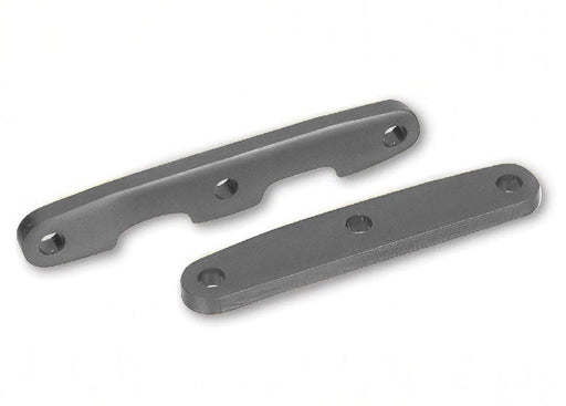 TRA6823-GRAY Traxxas Bulkhead tie bars, front & rear, aluminum (gray)