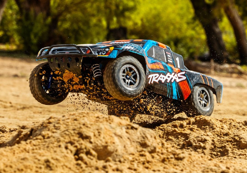 TRA68277-4ORANGE Traxxas Slash 4X4 Ultimate (Orange): 1/10 4WD Short Course Truck  **Sold Separately YOU will need this part #TRA2970-3S to run this truck