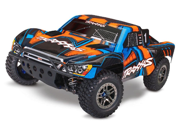 TRA68277-4ORANGE Traxxas Slash 4X4 Ultimate (Orange): 1/10 4WD Short C