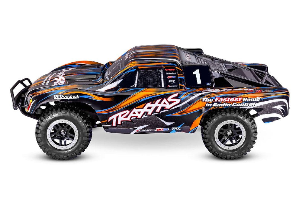 TRA68386-4ORANGE Traxxas Slash 4X4 1/10 Scale VXL Extreme HD - OrangeV**SOLD SEPARATELY AND REQUIRED ORDER PART # TRA2970-3S**