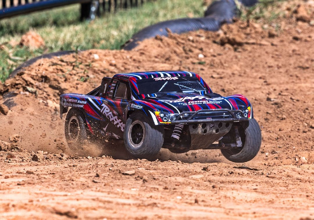 TRA68386-4RED Traxxas Slash 4X4 1/10 Scale VXL Extreme HD - Red **SOLD SEPARATELY AND REQUIRED ORDER PART # TRA2970-3S**