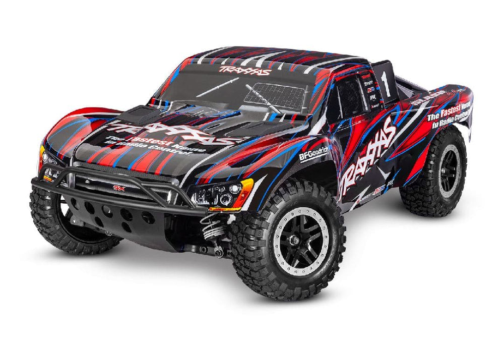 TRA68386-4RED Traxxas Slash 4X4 1/10 Scale VXL Extreme HD - Red **SOLD SEPARATELY AND REQUIRED ORDER PART # TRA2970-3S**