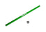 TRA6855-GRN Traxxas Driveshaft, Center (214mm) - Green-Anodized