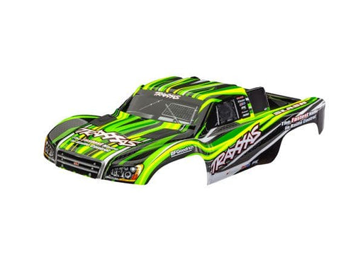 TRA6910-GRN Traxxas Body, Slash, green (for clipless mounting)