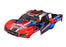 TRA6928R Traxxas Body, Slash 4X4 Red & Blue (Painted, Decals Applied)