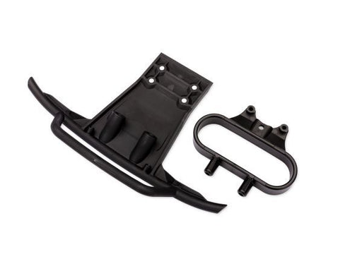 TRA6951 Traxxas Front Bumper, Front/ Bumper Mount - Black