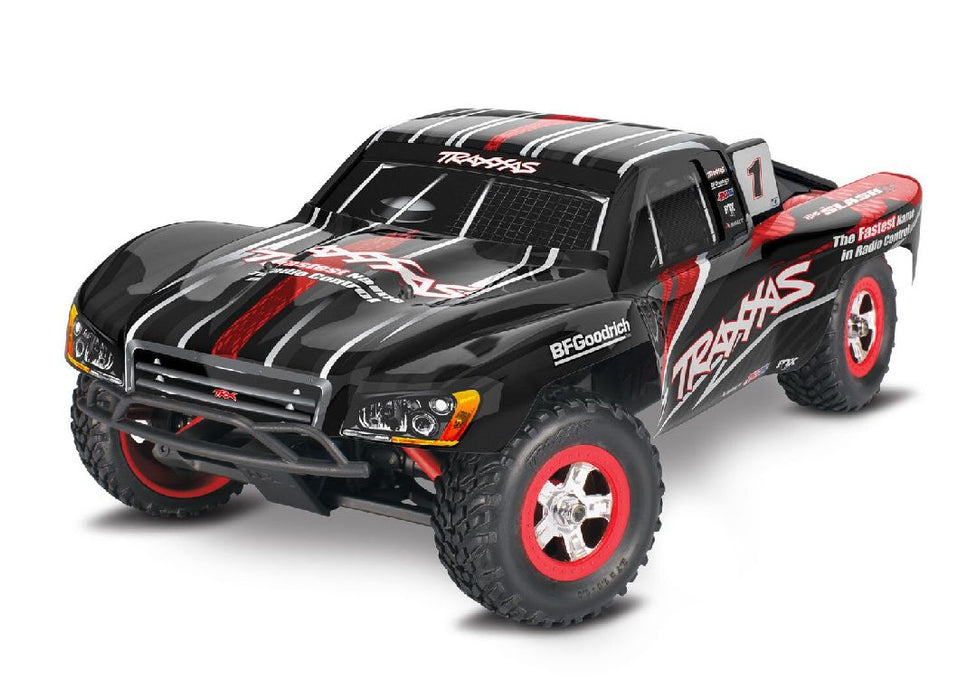 TRA70054-8BLACK Traxxas Slash 1/16 4X4 Short Course Racing Truck. RTR - Black ** For fast Charger # TRA2970 ** For extra battery # TRA2925X