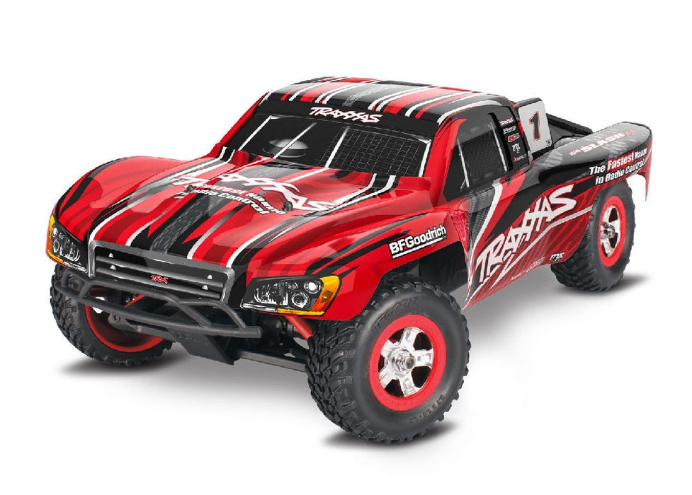 TRA70054-8RED Traxxas Slash 1/16 4X4 Short Course Racing Truck RTR - Red ** For fast Charger # TRA2970 ** For extra battery # TRA2925X