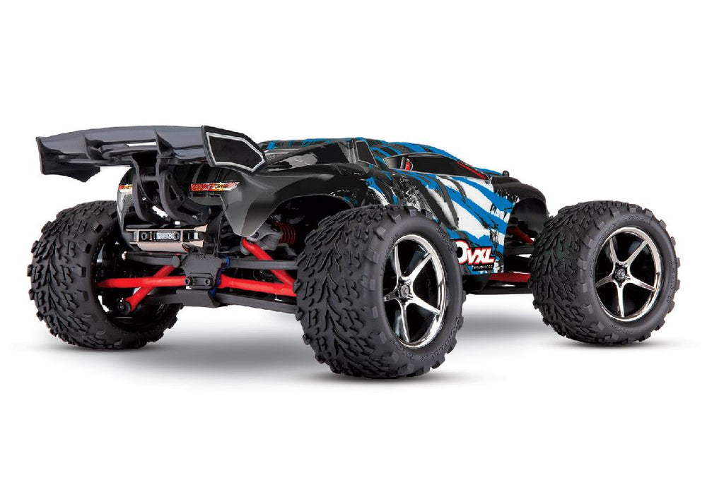 TRA71076-8BLUEX Traxxas 1/16 E-Revo VXL 4x4 RTR - BlueX