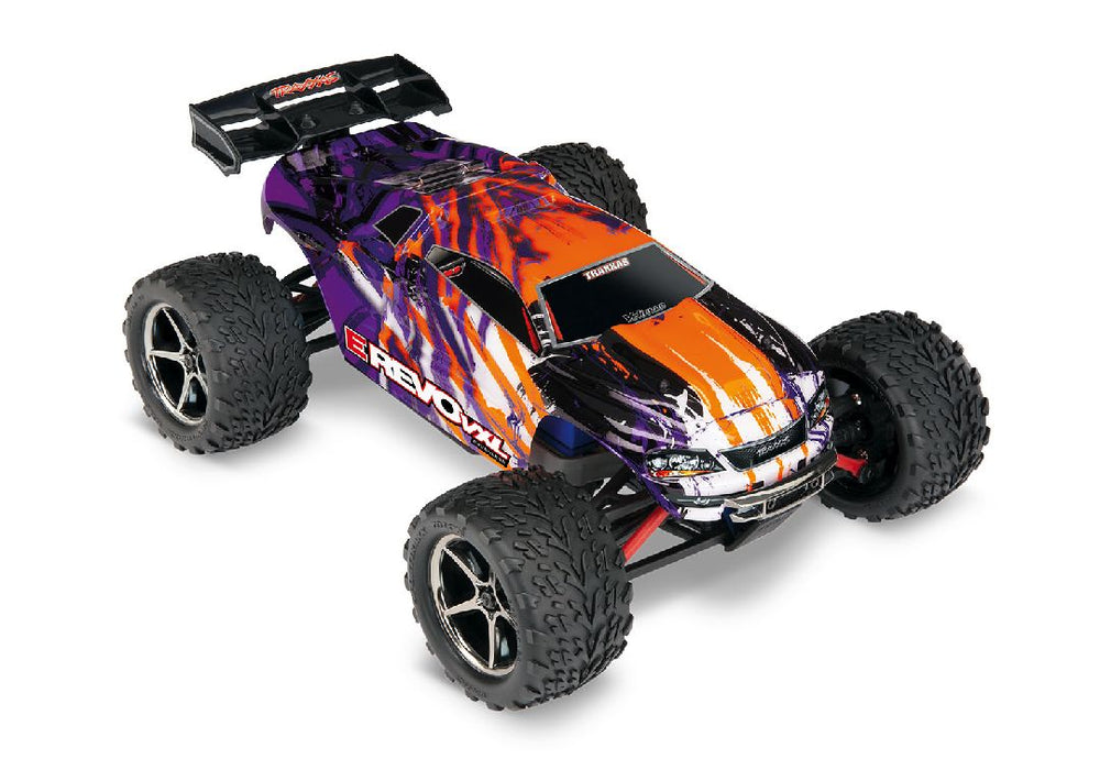 TRA71076-8PURPLE Traxxas 1/16 E-Revo VXL 4x4 RTR - Purple