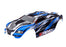 TRA7115-RBLU Traxxas Body, 1/16 E-Revo, red & blue (painted, decals applied)