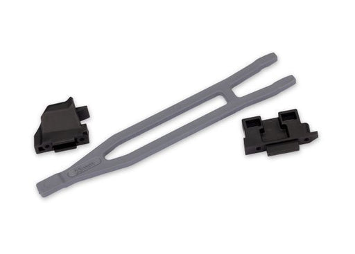 TRA7426-SLGRY Traxxas Battery Hold-Down (1) F&R (1 Each) - Slate Gray