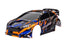 TRA7427-ORNG Traxxas Body, Ford Fiesta? ST Rally VXL - Orange