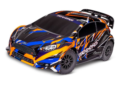 TRA74276-4ORANGE Traxxas Ford Fiesta Rally VXL 4X4 - Orange  Clipless Body **Sold Separately you will need TRA2970-3S to run this