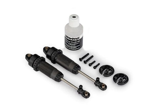 TRA7462-GRAY Traxxas Shocks, GTR xx-long (gray)(2) (without springs)