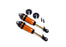 TRA7462-ORNG Traxxas Shocks, GTR xx-long orange-anodized fully assembled (2)