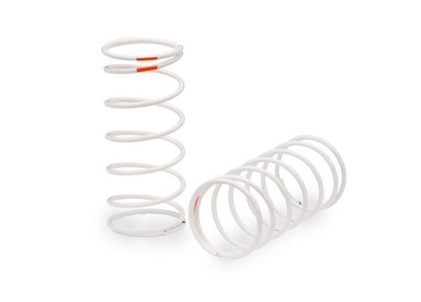 TRA7474 Traxxas Shock Springs (GTR Short) (0.58 Rate) (1 Pair) - White