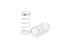TRA7476 Traxxas Shock Springs (GTR Short) (0.87 Rate) (1 Pair) - White
