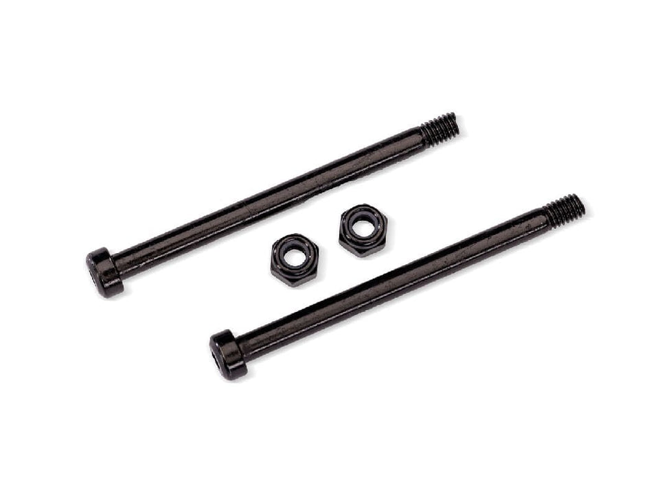 TRA7685 Traxxas Threaded Lower Outer 4x47 mm Suspension Pins w/Nuts (2)