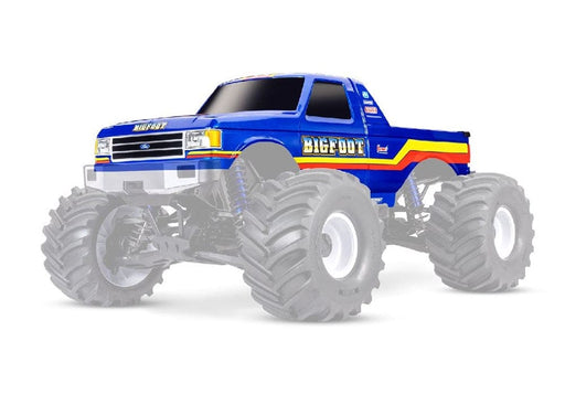TRA7691-BLUE Traxxas Body, X-Maxx MT Ford F150, Bigfoot #8