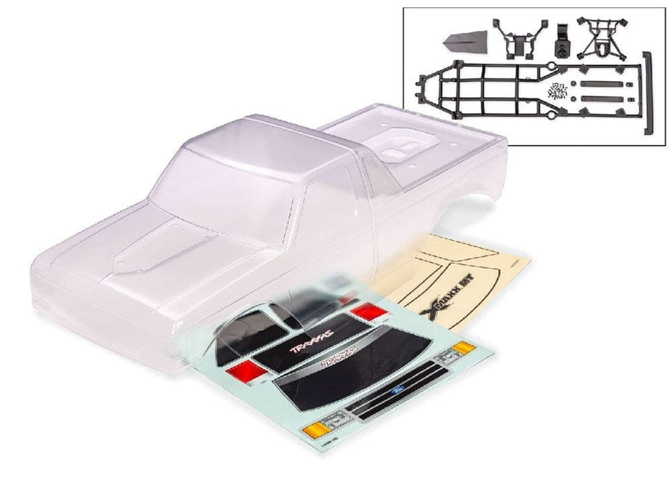 TRA7691 Traxxas Body, X-Maxx MT Ford F150 Clear