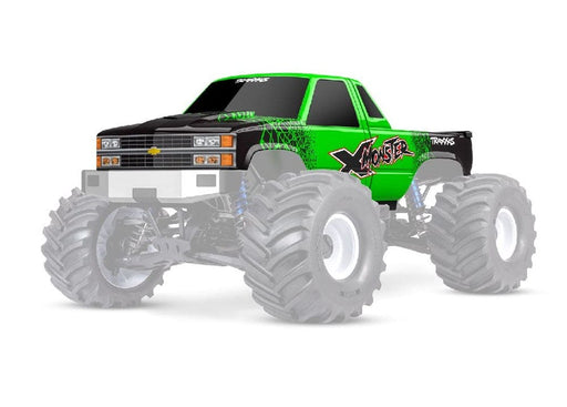 TRA7697-GREEN Traxxas Body, X-Maxx MT Chevy GMT400 CK - Green